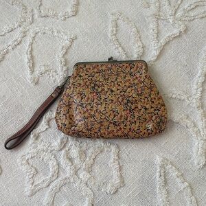 Patricia Nash Floral Pattern Wristlet Clutch